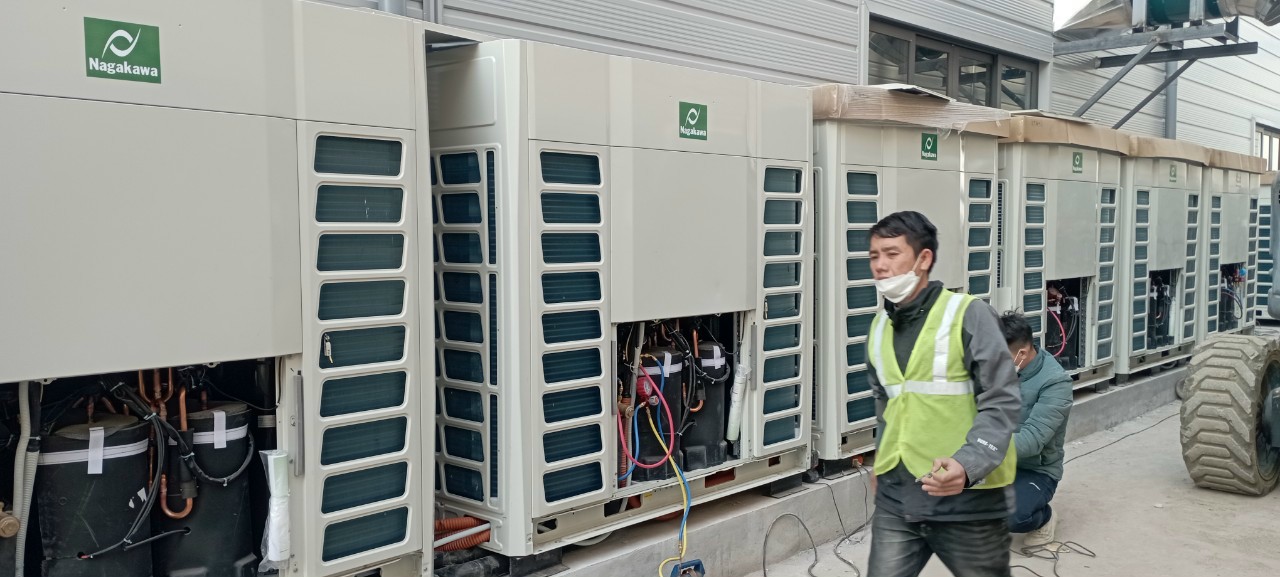 Thi công hệ thống điều hòa công nghiệp
