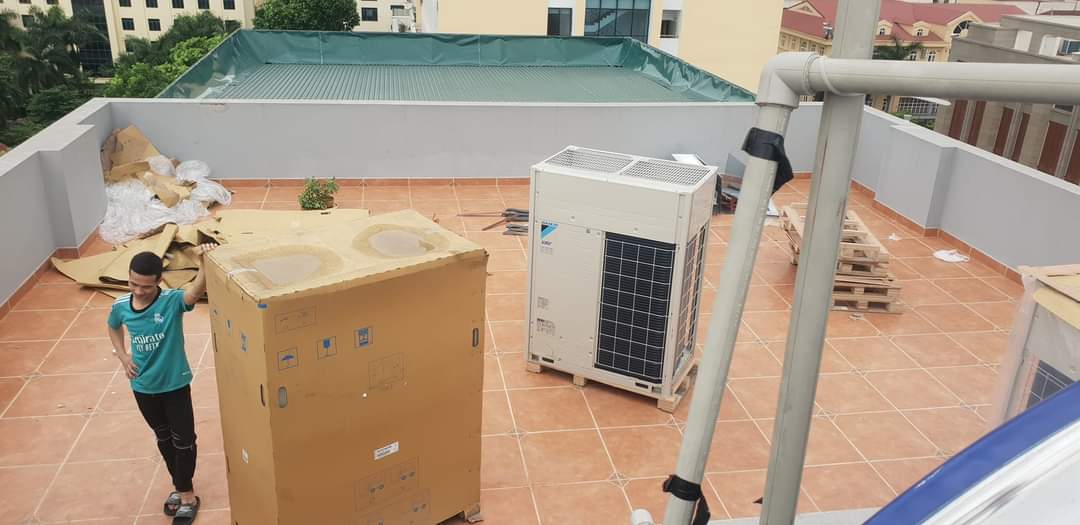 Thi công lắp đặt điều hòa