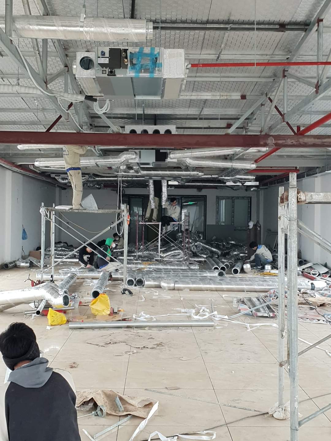 Lăp đặt hệ thống điều hòa thông gió