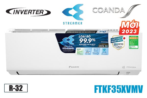 Điều hòa daikin 12000BTU 1 chiều inverter FTKF35XVMV