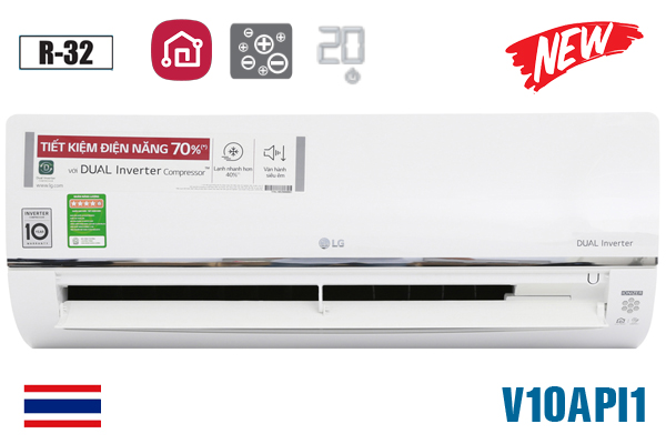 Điều hòa LG 9000 BTU 1 chiều inverter V10API1