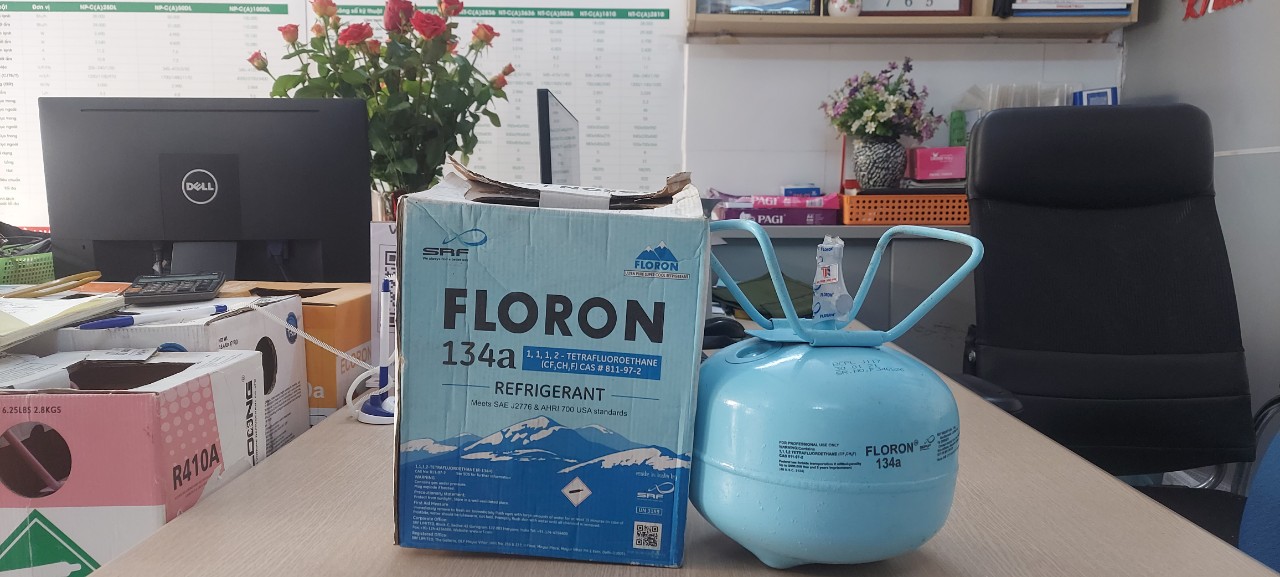 Gas lạnh R134 Floron (3KG)