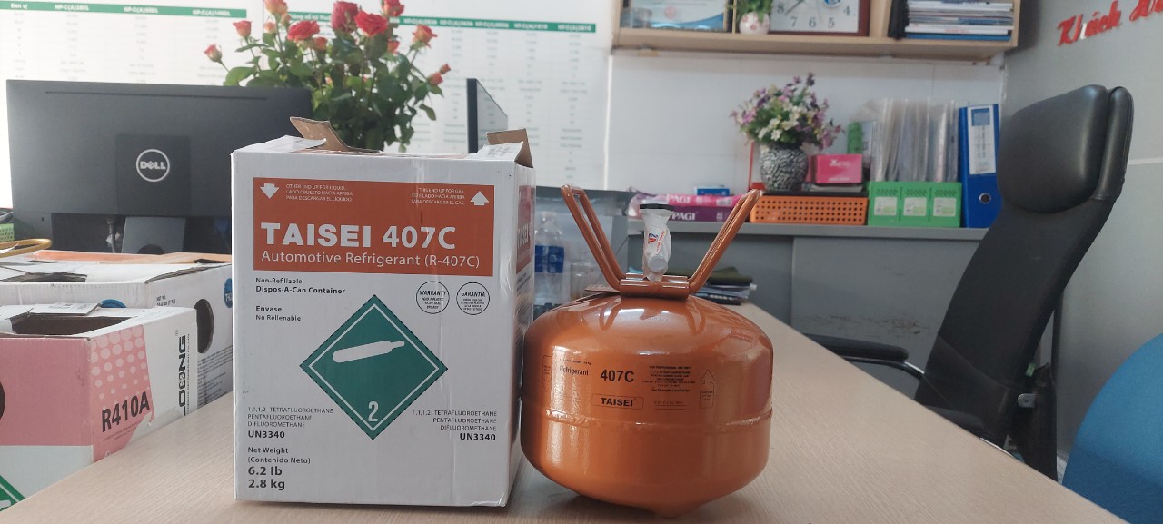Gas lạnh R407C Teisei(2.7KG)