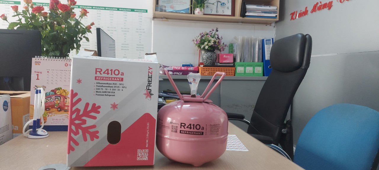 Gas lạnh R410 Frezzy(2.8KG)