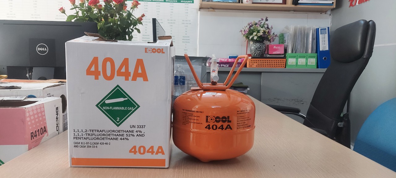 Gas lạnh R404 ICOOL(2.7KG)