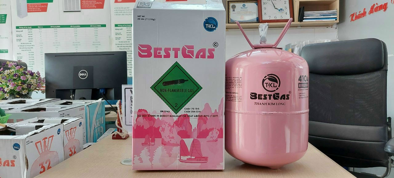 Gas lạnh R410 Bestgas(11.3KG)