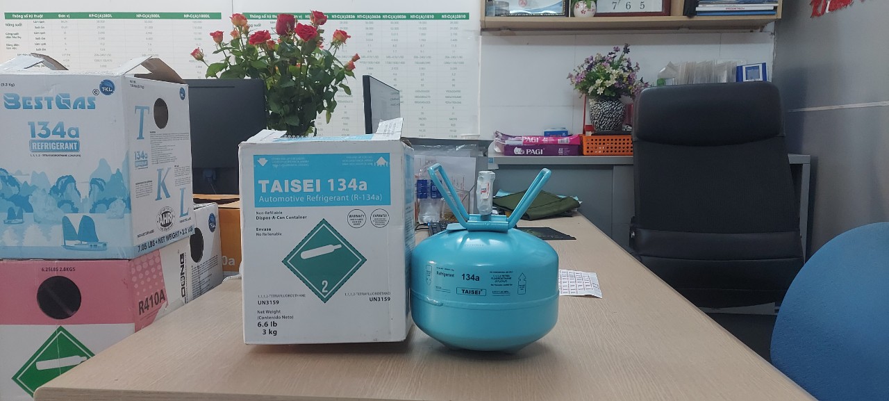 Gas lạnh R134 Teisei(3KG)