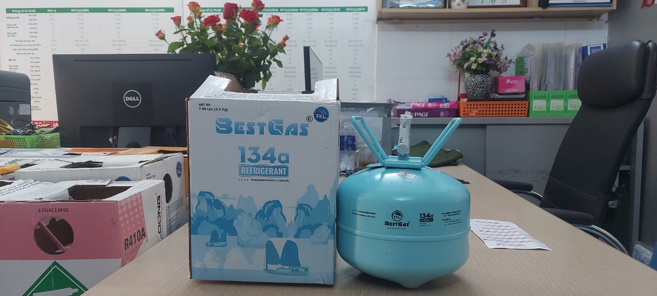 Gas lạnh R134 Bestgas (3.2KG)