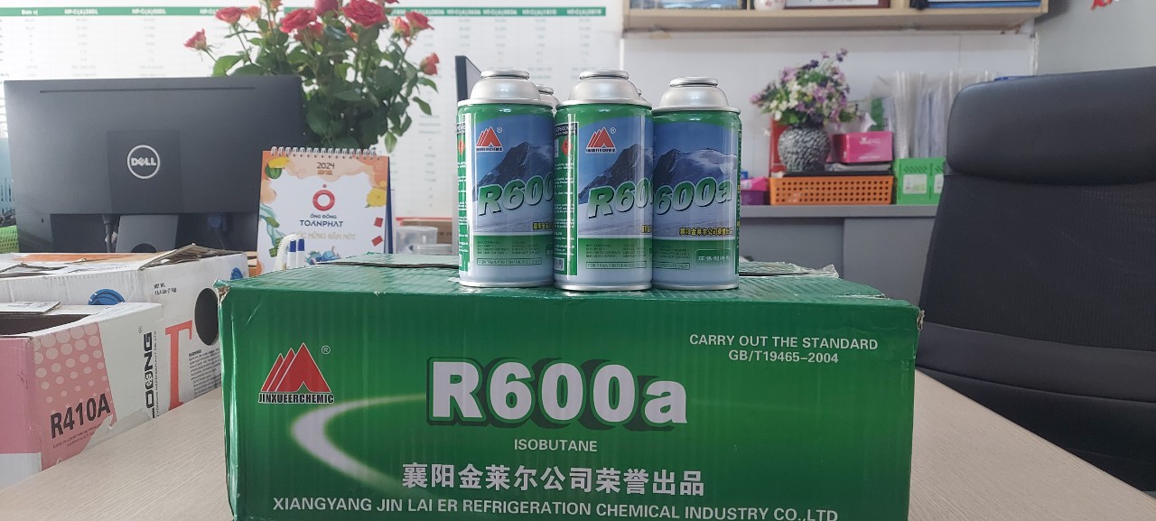 Gas lạnh R600(120g- dạng lon)