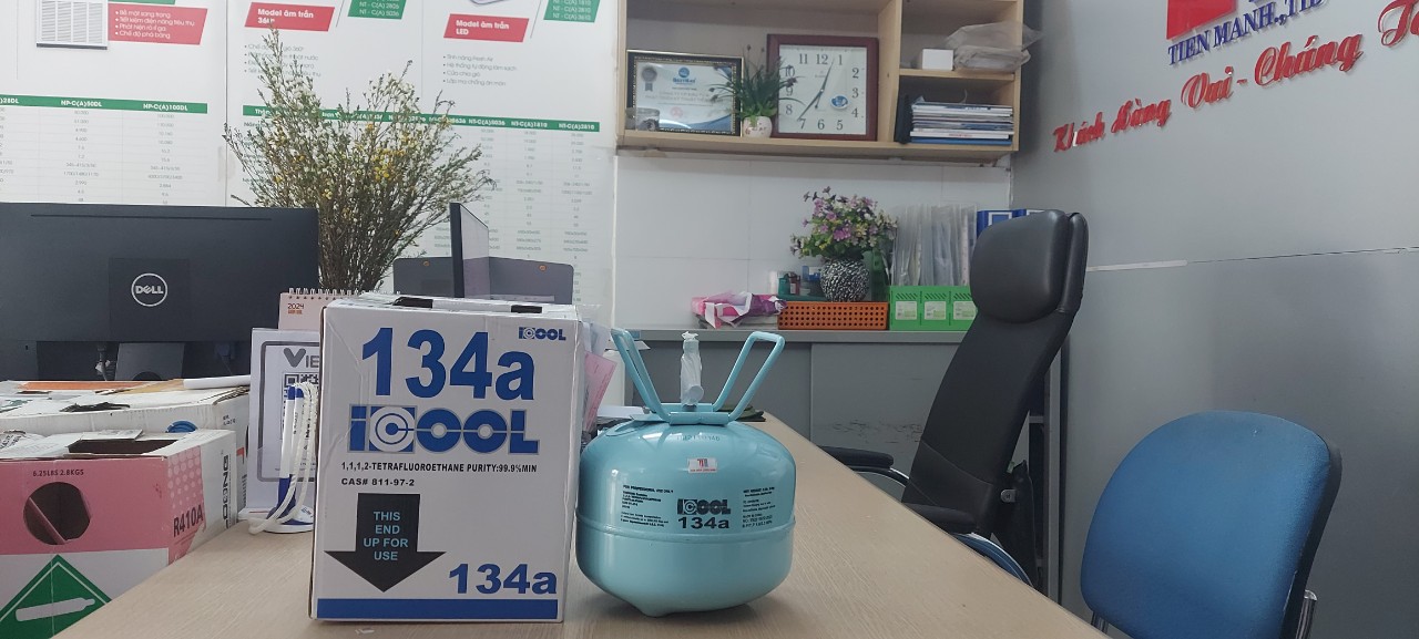Gas lạnh R134 Icool (3KG)
