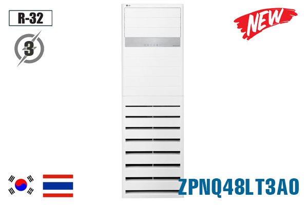 Điều hòa tủ đứng LG 48000BTU 3 pha gas R32 ZPNQ48LT3A0 1 chiều lạnh